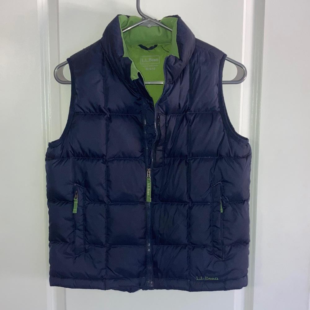 Kids LL Bean puffer vest - M 10-12